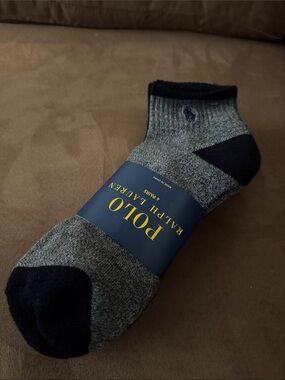 Polo Ralph Lauren Ankle Socks Mens 4 Pack